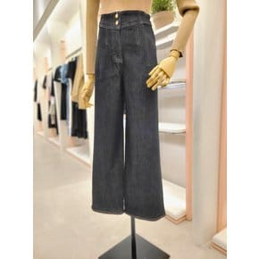 [여주점] 여성 하이웨이스트 와이드 데님 팬츠(ITPAYDP820)