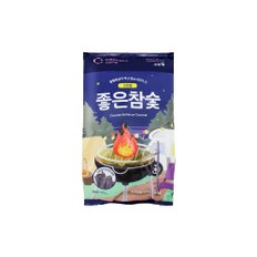 좋은참숯 2kg 대용량_바베큐 숯불 펜션 캠핑 글램핑