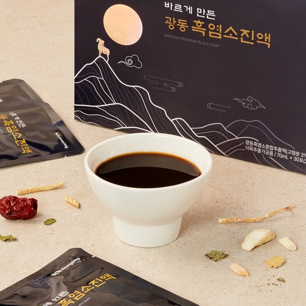 바르게 만든 흑염소진액 30포 1세트 