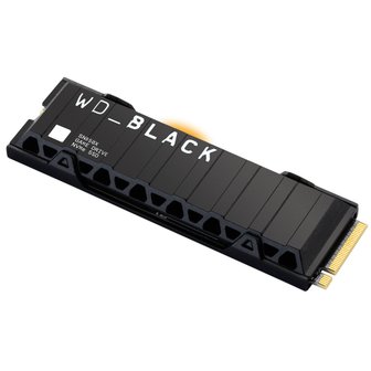  웨스턴디지털 WD Black NVMe SSD SN850X 히트싱크 2TB(WDS200T2XHE) 국내 정품