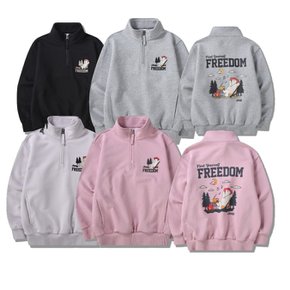 지프FREEDOM 반넥 아노락형 맨투맨 KP3TSU818