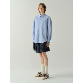 W Overfit Stripe Shirts