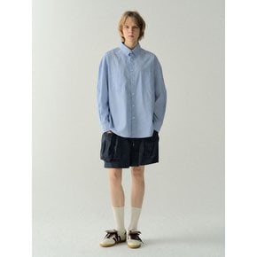 W Overfit Stripe Shirts