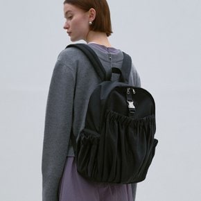 Gathered Backpack_Black_323BG006BK