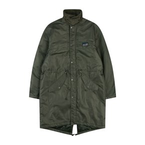 CORDUROY COLLAR FISHTAIL PARKA [2 COLOR]