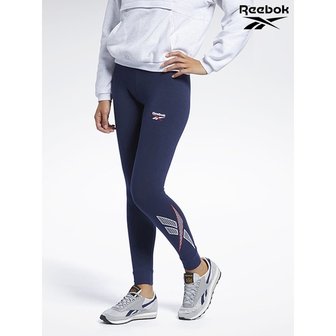 리복(하프클럽) Reebok남여공용 클래식 CL TS 빅 로고 레깅스 REPA1E055N2_P335384162