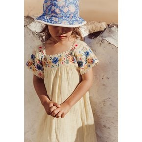 25SS 키즈 오가닉 원피스 Dress Daya GRI-S25-L0013
