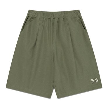 Lee Kids 4부 앞주름 포인트 저지팬츠 카키 LK2502SO12KH