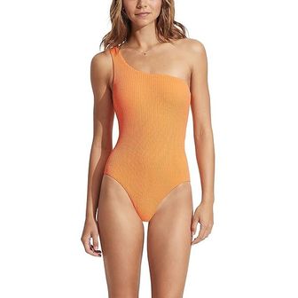  미국 씨폴리 수영복 Seafolly Womens Shoulder One Piece Swimsuit 1332913