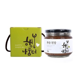 행복나눔터 와송 된장 500g