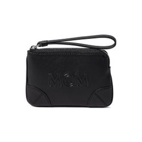 4300645 MCM Aren Leather Flat Pouch Extra Mini