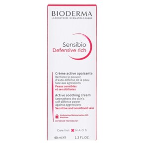 BIODERMA 바이오더마 리치 크림 센시비오 디펜시브 40ml