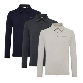 아이더 [부산점] 소로나 웜 남성 긴팔 폴로 티셔츠 DMW25267