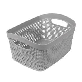 데스크 소품 바스켓 대 그레이 230x170x120mm 아바스토 생활용품 수납 정리