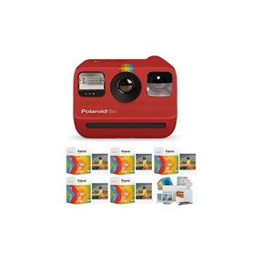 Polaroid GO 인스턴트미니셀프타이머-포타블카메라 레드 XL GO컬러필름세트