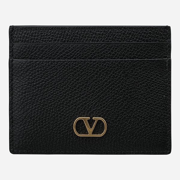 [시흥점] 6S 8W2P0AJ7 SNP 0NO 브이 로고 시그니처 카드 지갑 블랙