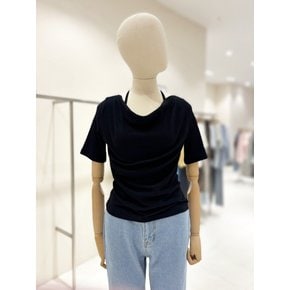 [부산점] 드레이프넥 반팔 티셔츠 (NJW6ME624)