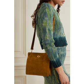 Stowaway Suede Shoulder Bag 브라운