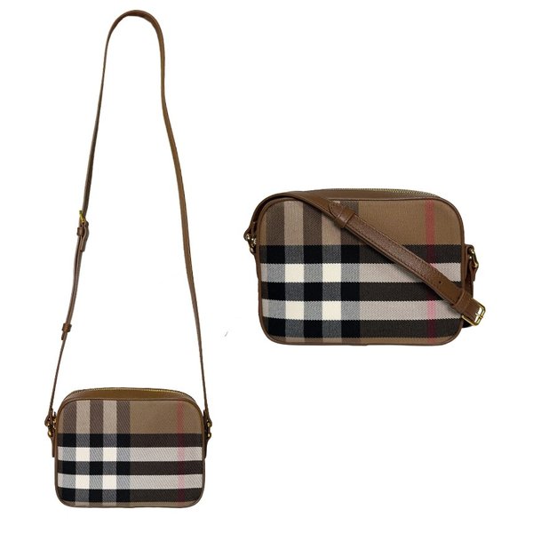 하우스체크 카메라백 크로스백 81140721 브라운 스몰