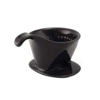 [BF12] 제로재팬 도자기 커피 드리퍼 1-2인용 소형 S 블랙