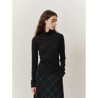 모한 TVF CASHMERE CURVED TURTLE NECK TOP_2COLORS