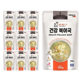 더디앤씨 원조 건강 북어국 100g 10개 1box