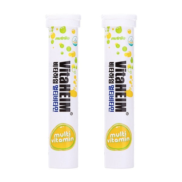 비타하임 독일산 발포 멀티 비타민 20정x2개 오렌지맛