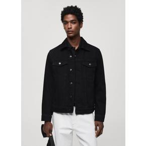 망고 베이직 데님 재킷 67064441 DENIM NEGRO