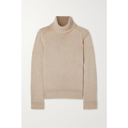 로로피아나 Cashmere Turtleneck Sweater 크림