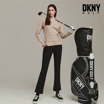  [DKNY GOLF] 여성 스트레치 부츠컷 팬츠 블랙