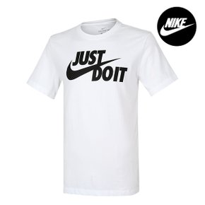 [슈퍼딜 특가] 나이키 NIKE 저스트두잇 스우시 기본 반팔티셔츠 AR5006-100