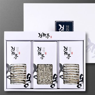 건해몽 풍월 죽방세트 2호(죽방멸 150g / 세멸 180g / 죽방멸 150g)