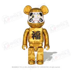 베이프 베어브릭 NEW YEAR BEARBRICK DARUMA 1000% 1J23-185-905