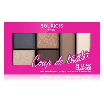 브루조아 부르조아 Bourjois 볼륨 글래머 아이섀도우 팔레트 002 쿠드 씨어터 8.4g