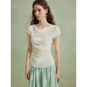 YY_Elegant waist slim top_3color
