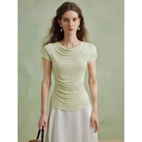 YY_Elegant waist slim top_3color