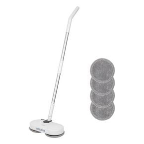 휴스톰 듀얼 스핀 무선 LED 물걸레 청소기 HS-DS7000[36040960]