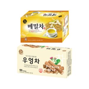  송원 우엉차 100T +메밀차 80T (180T)