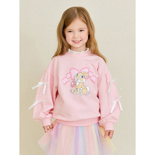 [디즈니]미스버니 블링리본프릴맨투맨티셔츠