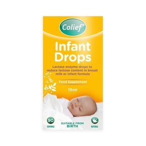 Colief Infant Drop 콜리프 인펜트 드롭 15ml 영아산통 유산균 Lactase Enzyme Drops