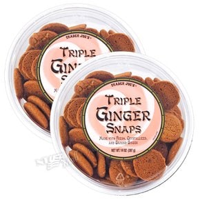 [1+1] 트레이더조 트리플 진저 스냅스 397g TRADER JOE`S TRIPLE GINGER SNAPS