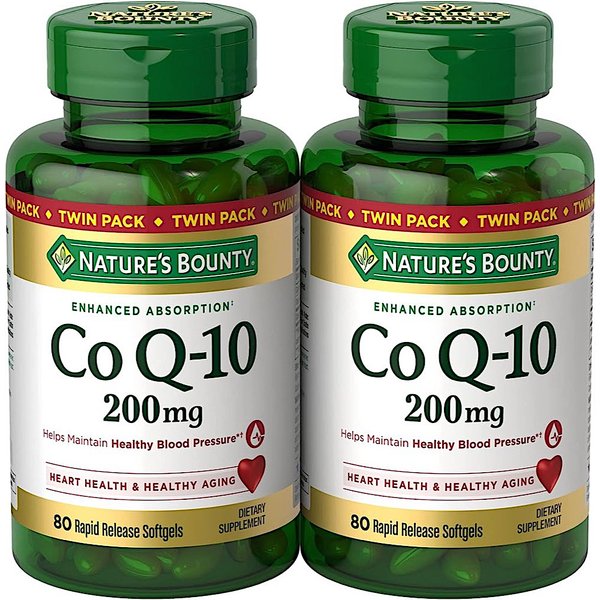 네이쳐스 바운티 코큐텐 코엔자임 200mg Natures Bounty CoQ10 80소프트젤 2개