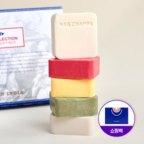 [쇼핑백] 사티아 퍼퓸 비누 뷰티솝 5종 기프트세트