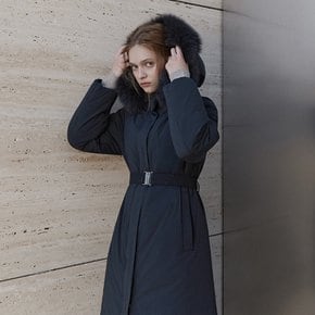 [25 F/W] 잇미샤 폭스퍼 벨티드 롱 구스 다운 ITPCZPD350