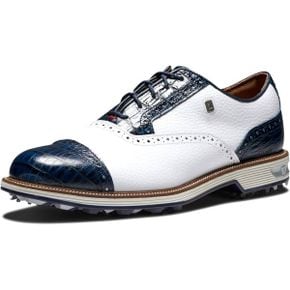 일본 풋조이 골프화 [풋조이] Dryjoys Premiere Series Tarlow 53904 White/Navy 1629932