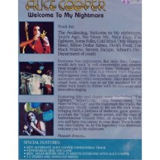 Alice Cooper(앨리스 쿠퍼) Welcome To My Nightmare - (미개봉DVD)