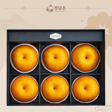 정담은 [9/22일 순차출고][산지직송] 정담7호 배6구 선물세트(신고배6입)