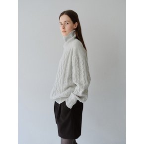 TFW CLASSIC FISHERMAN TURTLENECK KNIT TOP_3COLORS