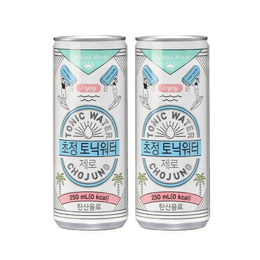 일화 초정토닉워터 제로 250ml x 30캔