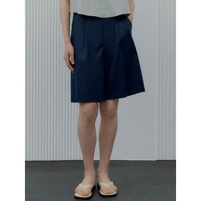 릴렉스 와이드 버뮤다 팬츠_Navy